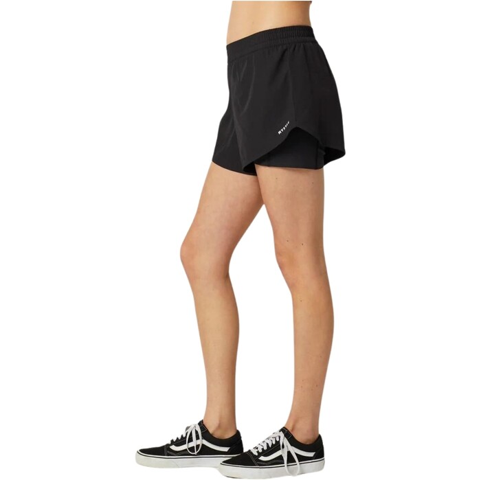 2024 Mystic Womens Ida Lined Sport Shorts 35001.240271 - Black